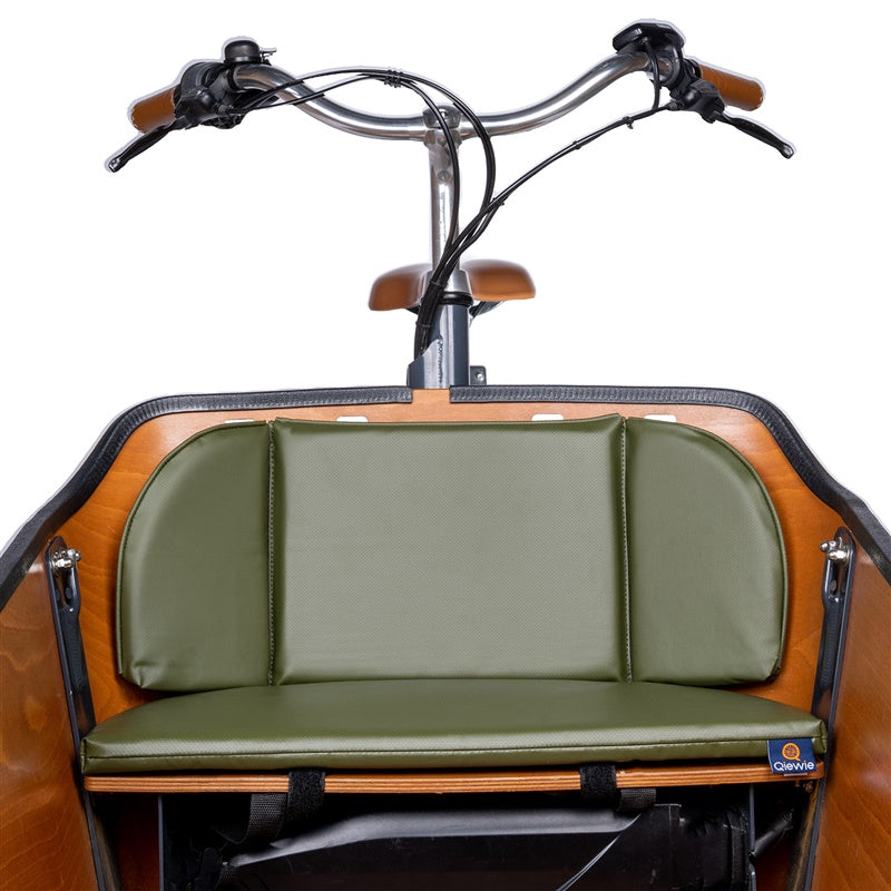 Cushion set suitable for the Babboe City, Mini, Carve | Army Green