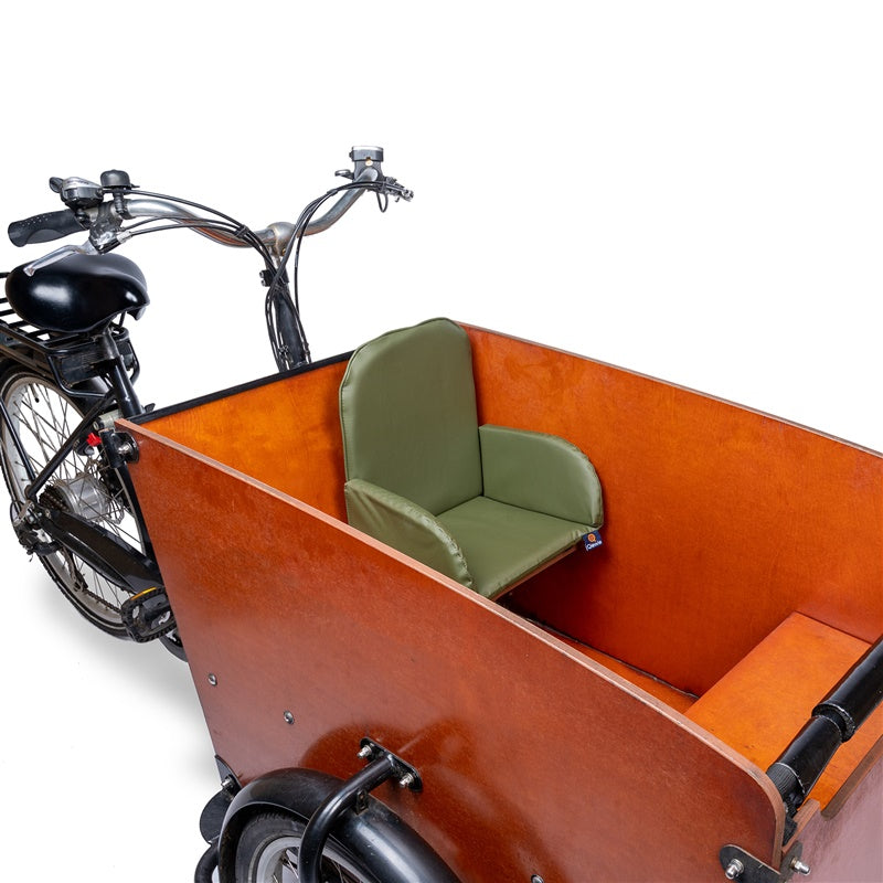 Kindersitz Babboe Lastenfahrrad | Armeegrün