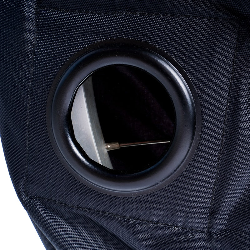 Qiewie Housse de vélo cargo Superior - convient au Babboe Curve Vogue Carry 3 | Noir