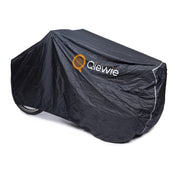 Qiewie Housse de vélo cargo Superior - convient au Babboe Curve Vogue Carry 3 | Noir