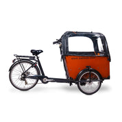 Tente de pluie Deluxe adaptée au Babboe Big | Noir