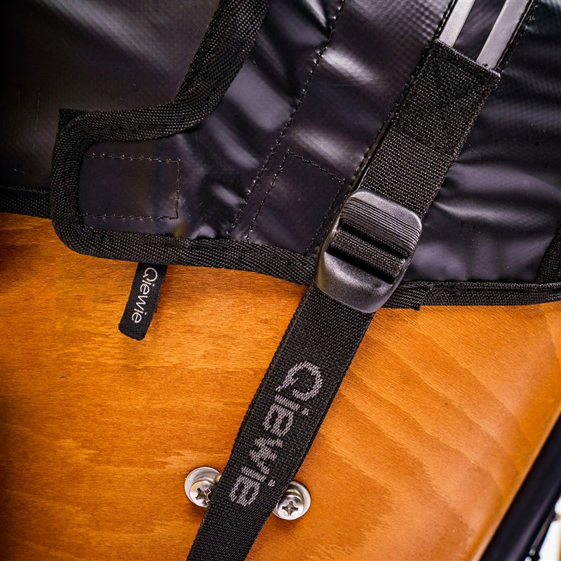 Tente de pluie Deluxe adaptée au Babboe City | Noir