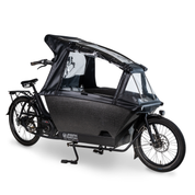 Regenverdeck passend für Urban Arrow Family komplett schwarz