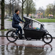 Regenverdeck passend für Urban Arrow Family komplett schwarz