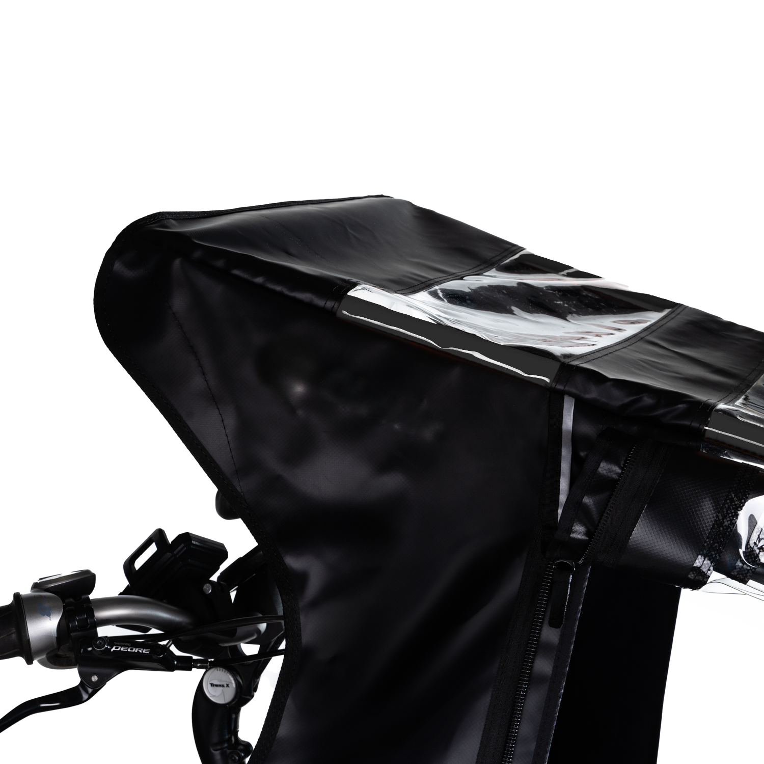 Regenverdeck passend für Urban Arrow Family komplett schwarz